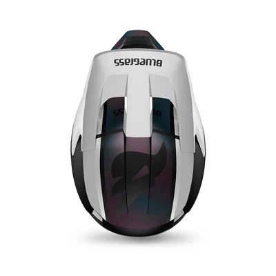 Bluegrass Legit fullface kerékpáros sisak matt fehér-gyöngy - RideShop