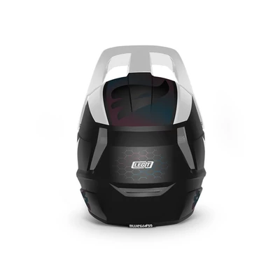 Bluegrass Legit fullface kerékpáros sisak matt fehér-gyöngy - RideShop