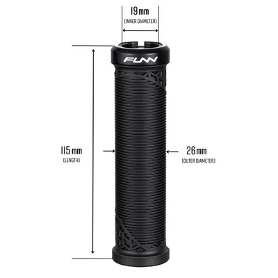 FUNN Hilt JR Lock-On bilincses kormánymarkolat [narancs] - RideShop.hu