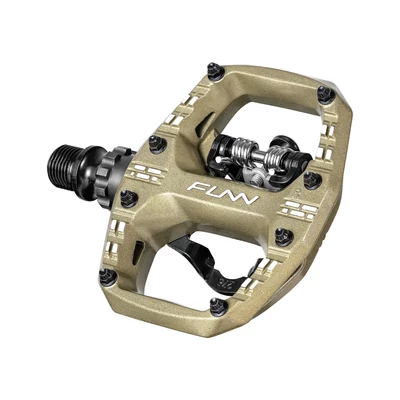 FUNN Clast egyoldalas patentpedál [satin titanium] - RideShop.hu