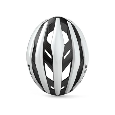 MET New Trenta 3K Carbon kerékpáros sisak [fényes fehér, 52-56 cm (S)] - RideShop.hu