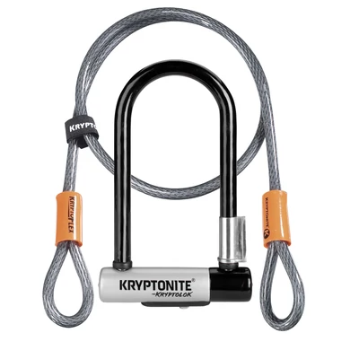 Kryptonite Kryptolok Mini-7+ hurokkábel kulcsos U-lakat - RideShop.hu