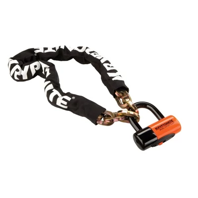 Kryptonite New York + Evolution 4 DiscLock lakat kulcsos láncos zár [100 cm] - RideShop.hu