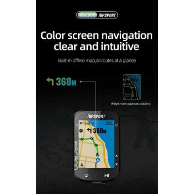 iGPSport BSC300 GPS computer - RideShop.hu