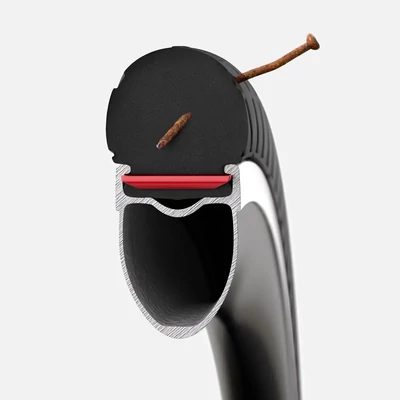 Tannus Külső Tannus Airless Shield 26'X1.3/8 fekete 620g ETRTO 35-590 - RideShop.hu