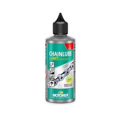 Motorex CHAINLUBE FOR WET CONDITIONS nedves láncolaj 100ml - RideShop.hu