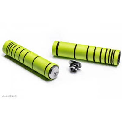absoluteBlack MTB  markolat két komponensű + alu végdugó zöld - RideShop.hu