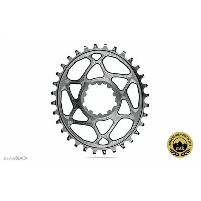absoluteBlack Lánckerék MTB OVAL SRAM Direct Mount  BOOST 148 titán (3mm offset) 34T - RideShop.hu