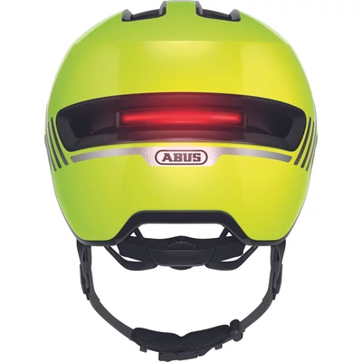 ABUS kerékpáros városi sisak Hud-Y, In-Mold, signal yellow, M (54-58 cm)