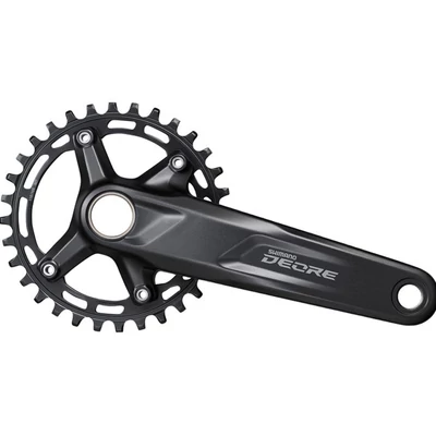 SHIMANO FRONT CHAINWHEEL, FC-M5100-1, DEORE, FOR REAR 10/11-SPEED, 2-PCS FC, 175 - RideShop.hu