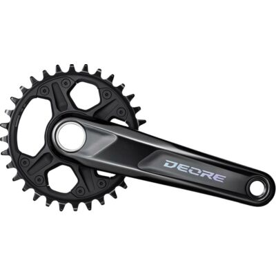 Shimano FRONT CHAINWHEEL, FC-M6120-1, DEORE, FOR REAR 12-SPEED, 2-PCS FC, 175MM,