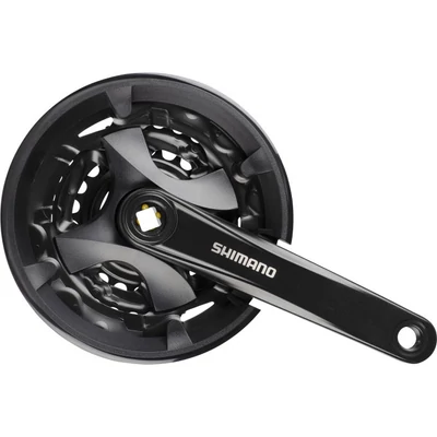 Shimano FRONT CHAINWHEEL, FC-MT101, FOR REAR 9-SPEED, 170MM, 40-30-22T W/CG, W/C