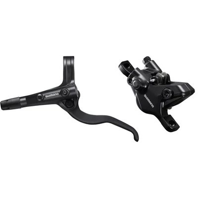 Shimano FÉK E TÁRCSA SET DEORE BL-MT401(L),BR-MT410(F) FEKETE 1M R-FÉKBETÉT