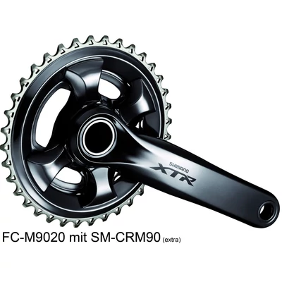 Shimano HAJTÓMŰ XTR 165MM-LÁCKERÉK NÉLKÜL INTEGRÁLT HG-X 11-ES HOLLOWTECH 2