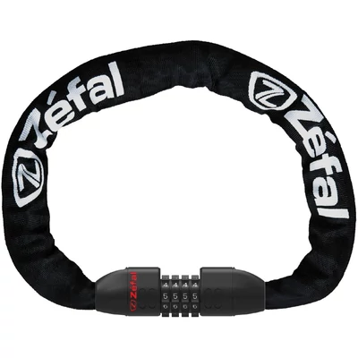 LAKAT ZEFAL K-TRAZ M12 LÁNCOS 8X800MM SZÁMOS NYLON BEVONATTAL FEKETE{2/4}