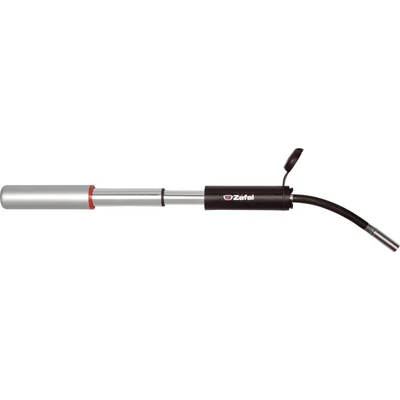 PUMPA ZEFAL MINI AIR PROFIL FC01 7BAR MŰANYAG +CSŐ 200MM EZÜST/FEKETE 116G{3/4}