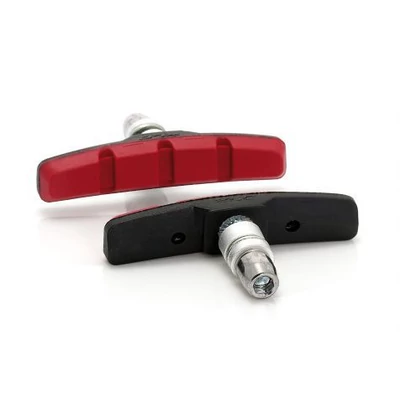 Fékbetét V-fék 4 db 70 mm fekete-piros BS-V01