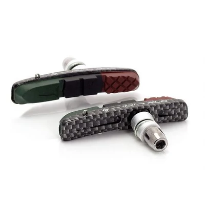 Fékbetét V-fék 4db 72 mm karbonut. 3 színu cser.BS-V10