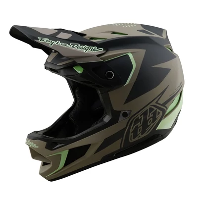Troy Lee Designs D4 MIPS Optic Composite kerékpáros bukósisak zöld