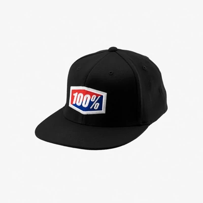 Ride100% Official flexfit sapka fekete - RideShop.hu
