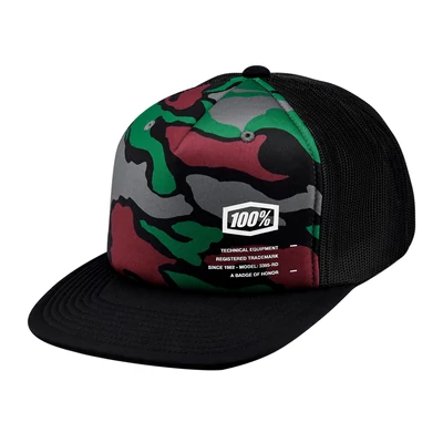 Ride100% Trooper Trucker sapka terepmintás - RideShop.hu