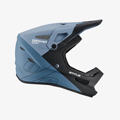 Ride 100% Status Drop Steel kerékpáros fullface sisak kék- RideShop.hu