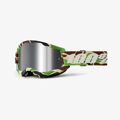 Ride 100% Strata 2 War Camo zárt szemüveg tükrös lencsével-RideShop.hu