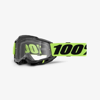 Ride 100% Accuri 2 Neon Yellow V24 szemüveg víztiszta - RideShop.hu