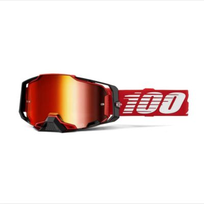 Ride 100% Armega Red szemüveg Ultra HD tükrös lencsés - RideShop.hu