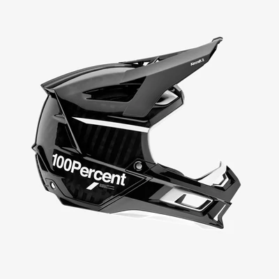 Ride 100% Aircraft 2 Karbon downhill sisak fekete-fehér - RideShop.hu