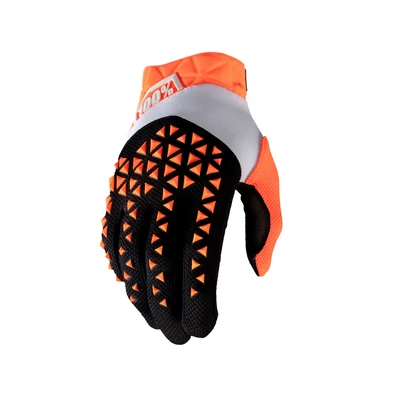Ride 100% Airmatic kesztyű narancs-fekete - RideShop.hu