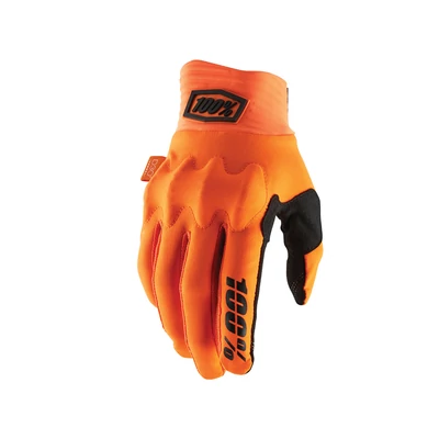 100% Cognito D3O kesztyű narancs - RideShop.hu