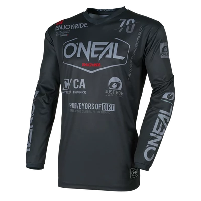 ONeal Element Brand hosszú ujjú mez fekete-szürke - RideShop.hu