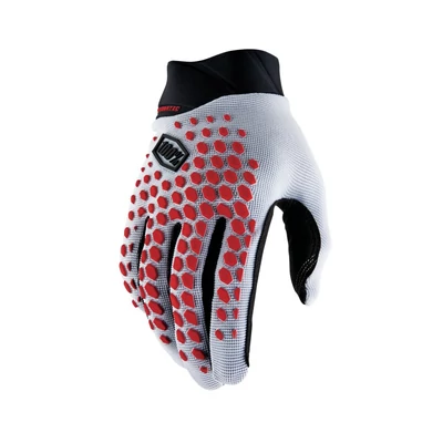 Ride100% Geomatic kesztyű szürke-piros - RideShop.hu