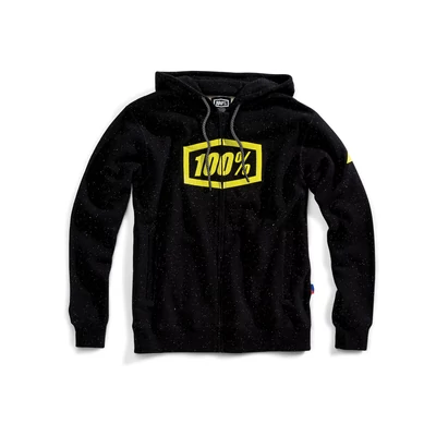 SYNDICATE FULL-ZIP 2019 / 2020 KAPUCNIS PULÓVER FEKETE/LIME