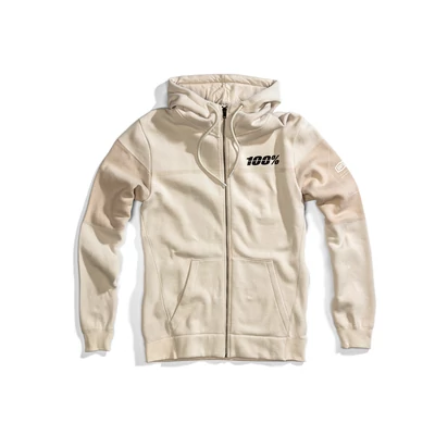 EMISSARY FULL-ZIP KAPUCNIS PULÓVER SZÜRKE