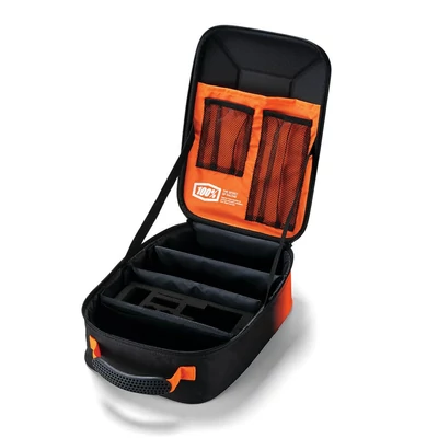 Ride100% Crush szemüvegtartó táska narancs-fekete - RideShop.hu