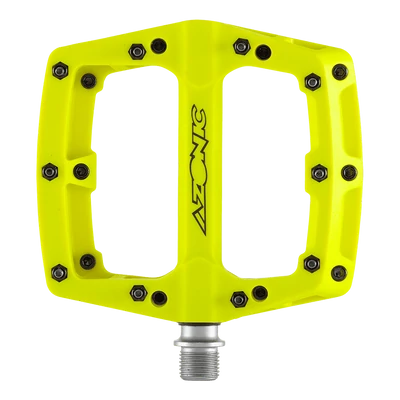 Azonic Blaze műanyag platform pedál neon sárga - RideShop.hu