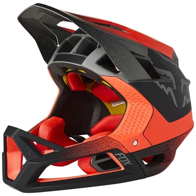 FOX Proframe MIPS Vapor kerékpáros bukósisak neon narancs- RideShop.hu