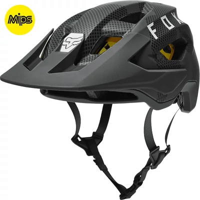 Fox Speedframe MIPS Camo kerékpár sisak fekete-szürke - RideShop.hu