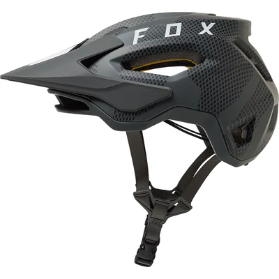 Fox Speedframe MIPS Camo kerékpár sisak fekete-szürke - RideShop.hu