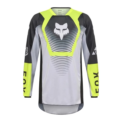 FOX 180 Collect hosszú ujjas mez szürke-neon sárga - RideShop.hu