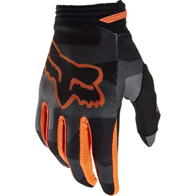 Fox 180 BNKR kesztyű narancs camo - RideShop.hu