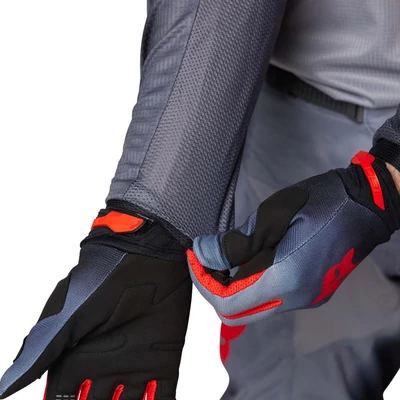 FOX 180 Interfere hosszú ujjas mez szürke-piros - RideShop.hu