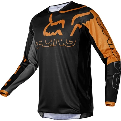 Fox 180 Skew hosszú ujjas mez fekete-arany - RideShop.hu