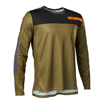 Fox Defend Moth hosszú ujjas mez olívazöld - RideShop.hu