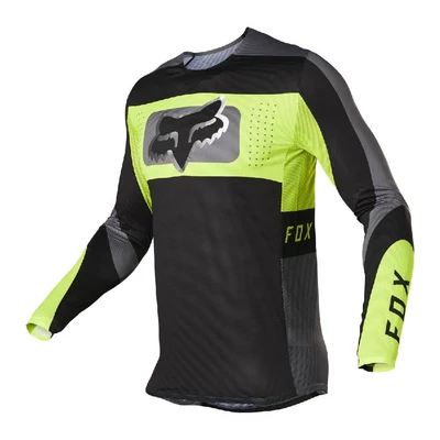 FOX Flexair Mirer hosszú ujjas mez fekete-sárga - RideShop.hu
