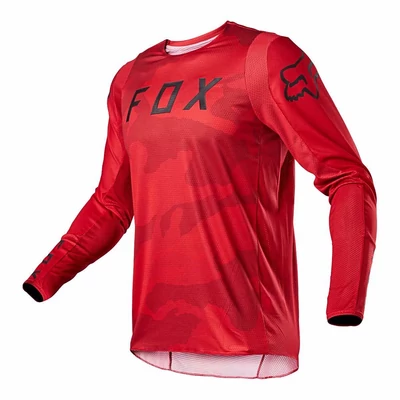 FOX 360 Speyer hosszú ujjas mez piros camo - RideShop.hu