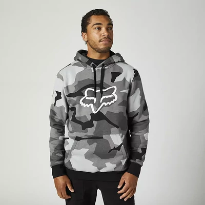 FOX Legacy Camo kapucnis pulóver szürke - RideShop.hu