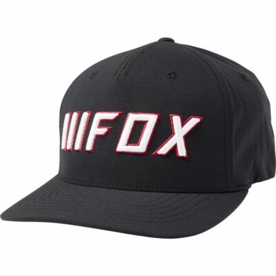 FOX Downshift Flexfit sapka fekete